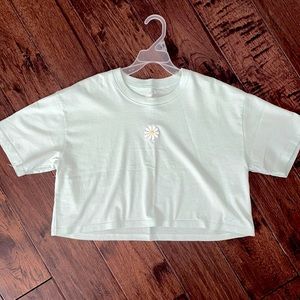 Cropped Hollister Tee!